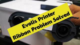 Evolis Primacy Ribbon Problem Solution by New Firmware [upl. by Litnahs]