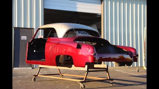 1952 Pontiac Chieftain ProTouring tricoat paint job MetalWorks Classic Auto Restoration in Oregon [upl. by Marabel]