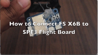 How to Connect FS X6B Flysky I6X Receiver to SPF3 Flight Controller [upl. by Ydolem]