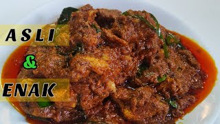 RESEPI RENDANG AYAM TRADISI  STEP BY STEP  MUDAH DAN SEDAP [upl. by Ahseikram]