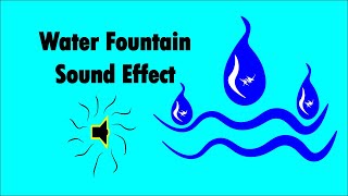 Water fountain sound effect [upl. by Aketal710]