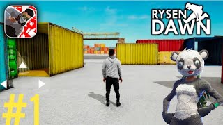 RYSEN DAWN  GAMEPLAY  shipyard level 1 and 2 1 [upl. by Nimesay]