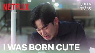 Kim Soohyun says hes cute when hes drunk  Queen of Tears Ep 1  Netflix ENG SUB [upl. by Enrica524]