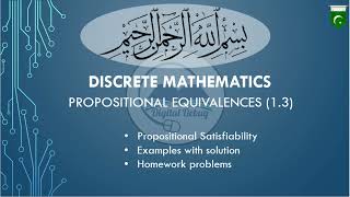 Proposition Satisfiability Solution of satisfiable proposition 13 اردو  हिंदी [upl. by Ecinom]