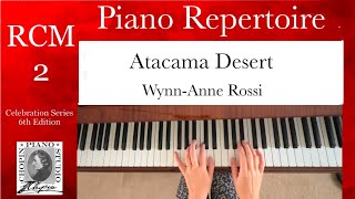 Atacama Desert by WynnAnne Rossi  RCM 2 Piano Repertoire [upl. by Jacie]