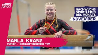 Marla Kranz – Nachwuchssportlerin des Monats November 2024 [upl. by Grory]