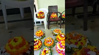 BHARATHI VIDHYA NIKETHAN HIGH SCHOOL DHANWADA Bathukamma celebrations bvnschool bathukamma [upl. by Abisia670]