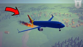 Realistic Fictional Airplane Crashes and Emergency Landings 7  Besiege [upl. by Krid]