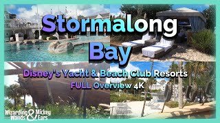 Stormalong Bay FULL Overview of Pool and Cabanas  Yacht amp Beach Club  Walt Disney World Resort [upl. by Aikemot875]