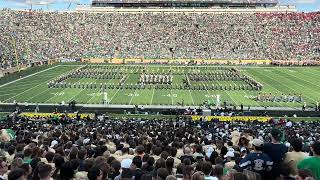 Notre Dame vs Northern Illinois 972024  Band of the Fighting Irish Halftime Show [upl. by Allesig]