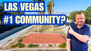 TOUR Summerlin Las Vegas And SEE Why Everyone Loves It Here [upl. by Ymmot]