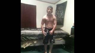 16 year old Andrew Gaulin bodybuilding 4 [upl. by Kuth541]