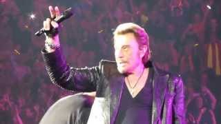 Que Je T´aime Openingsnummer concert Johnny hallyday 15 juni 2013 Paris Bercy [upl. by Portie]