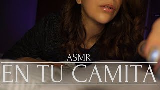 ASMR Tu mejor amiga te susurra hasta hacerte DORMIR EN TU CAMITA [upl. by Leahcimauhsoj]