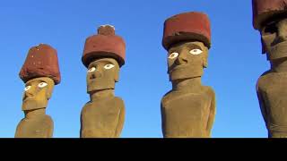 Whats Hiding Behind EASTER ISLANDs Giant Stone Statues easterisland moai rapanui [upl. by Malkah]