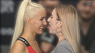 LIL MASTI VS LINKIEWICZ  NAJLEPSZE MOMENTY 2 KONFERENCJA FAME MMA 4 chciały się całować🔥 [upl. by Alaehs]