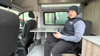 Crafter Van Build Tour  Professional VW Crafter Conversion  Vanlife [upl. by Eilatam]