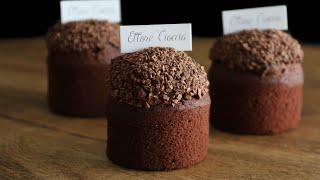 Mini Cakes de chocolate y Caramelo salado Chocolate and Salted Caramel mini cakes [upl. by Haroun]