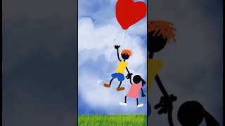 Love is in The AirAnimation Digital Drawing Art Shorts [upl. by Enimsaj]