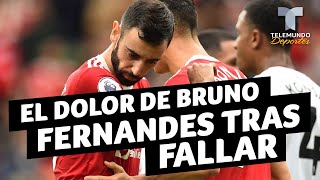 El dolor de Bruno Fernandes tras el quotshowquot del Dibu Martínez  Telemundo Deportes [upl. by Elmina]