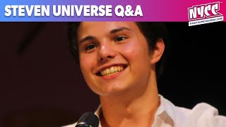 Zach Callison Steven Universe QampA at Magic City Comic Con 2015 [upl. by Howes]