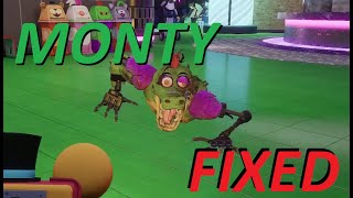 FNAF Arcade  Monty AI Fixed [upl. by Lrae]