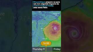 Moçambique preparase para um raro segundo impacto do ciclone tropical Freddy esta sextafeira [upl. by Faus]