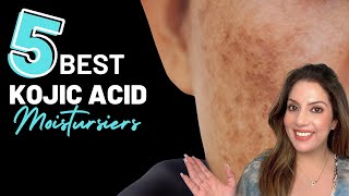 Top 5 Kojic Acid Moisturizers for Hyperpigmentation amp Melasma  Nipun Kapur [upl. by Almira]