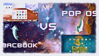 MacOS vs PopOS linux mac macbookpro mackbook popos [upl. by Egbert73]