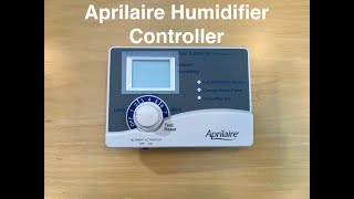 Aprilaire Humidifier Controller Model 60 Unboxing [upl. by Landa]