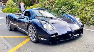 Millionaires Supercars In Monaco  Best Of February 2024  Full Highlights [upl. by Sanfourd]