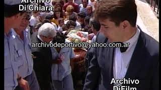 Cristian Quiroz nene que cayo a pozo en San Nicolas  DiFilm 1998 [upl. by Kerwinn]