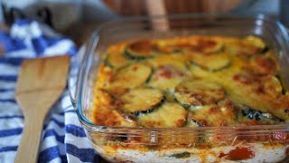 GRATIN DE COURGETTES AU FOUR [upl. by Gilead]