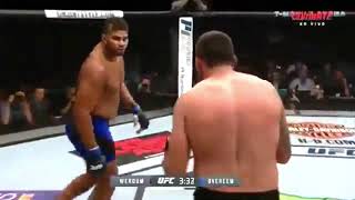 Alistair Overeem vs Augusto Sakai Highlights [upl. by Atteram518]