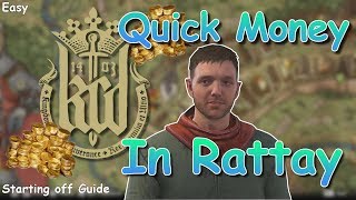 Kingdom Come Deliverance  Quick way to make starting gold in Rattay GUIDE [upl. by Straub970]