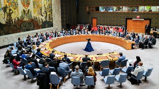 LIVE UN Security Council Meeting Convenes After Iran Attacks Israel [upl. by Amiarom547]