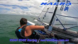 Nacra F18 Evolution  KEAN EDGE Racing  nacraonlinecomau [upl. by Eiffe]