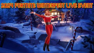 2024 FORTNITE WINTERFEST LIVE EVENT [upl. by Yrrehc]