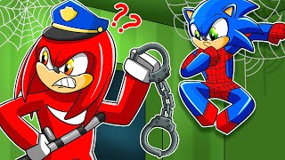 SONIC SPIDERMAN Jailbreak Roblox Movie [upl. by Ruffina802]