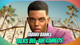 Jabari Banks Reveals LongAwaited Cameo for BelAir Season 4 [upl. by Oludoet]