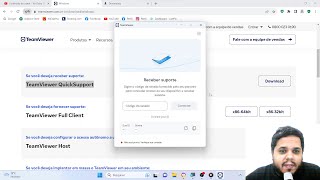 TeamViewer QuickSupport  Acesse seu cliente rapidamente [upl. by Elbertine769]