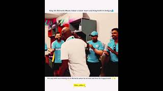 sir Viv Richards meets king kohli 🇮🇳 [upl. by Eveleen567]