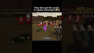 They got the British army in jujutsu shenanigans😭 roblox purpleguy robloxmemes jjs foryou [upl. by Charlotta]