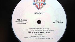 Deodato Are You For Real [upl. by Aiuhsoj]