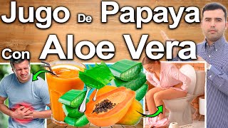 Jugo De Papaya Y Aloe Vera ¿Para Qué Sirve  Beneficios De La Papaya Y La Sábila Salud Y Belleza [upl. by Aihsenrad389]