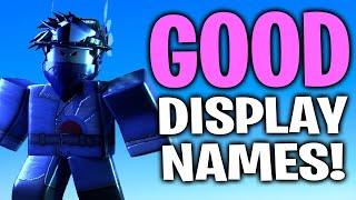 TOP 50 GOOD DISPLAY NAMES For Roblox  Roblox DISPLAY NAMES PART 2 [upl. by Lachish]