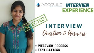 Accolite interview experience  Accolite interview questions  8 LPA  Accolite digital [upl. by Anirrok]