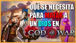 God of War ¿Qué tan difícil es matar a un DIOS [upl. by Leonelle]