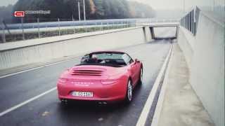 Porsche 911 Carrera 4S Cabrio sound [upl. by Manwell]