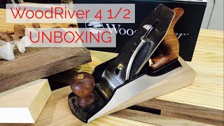 WoodRiver 4 12 Bench Plane Unboxing and First Impressions [upl. by Carberry]